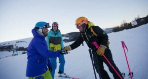 1h d'initiation gratuite au ski avec prêt matériel + forfait + moniteur