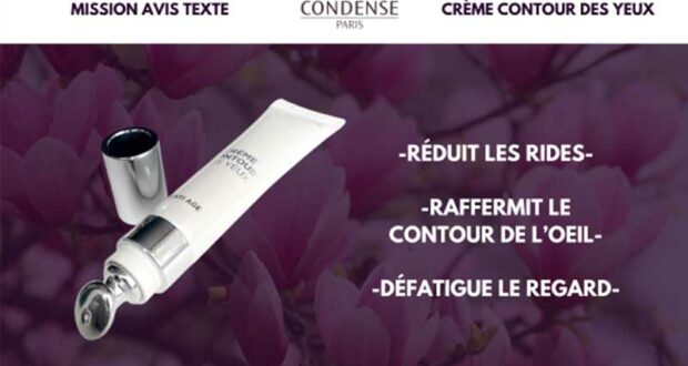 20 Crèmes Contour des Yeux Condensé Paris à tester