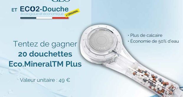 20 douchettes Eco.MineralTL Plus offertes (49 € chaque)