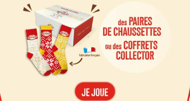 52 coffrets de chaussettes offerts (27 euros chaque)