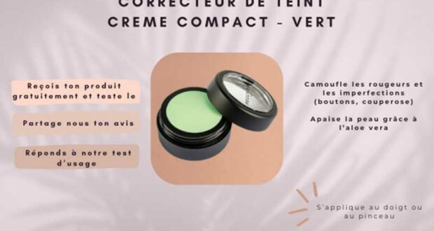 60 Correcteur de teint crème vert Peggy Sage à tester