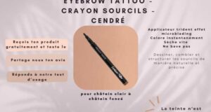 60 Eyebrow Tattoo crayon sourcils cendré Peggy Sage à tester