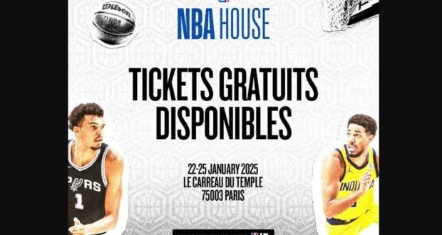 Billets gratuits pour accéder à la NBA House 2025