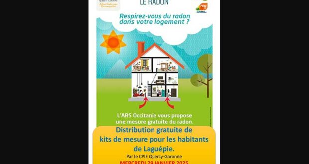 Distribution gratuite de kits de détection du Radon