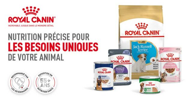 Royal Canin chat 100 % remboursé