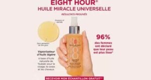 Échantillons Gratuits de Eight Hour Huile Miracle Universelle Elizabeth Arden