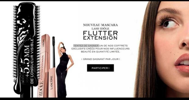 10 mascaras Lancôme à gagner