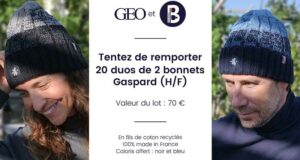 20 duos de 2 bonnets à gagner (70€ chaque)