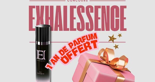 3 lots de 4 parfums Exhalessence à gagner