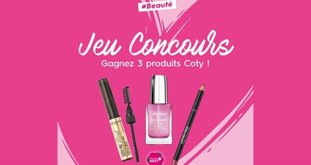 5 box Make-Up Coty à gagner