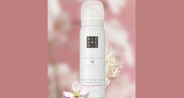 GRATUIT Une mini mousse de douche The Ritual of Sakura