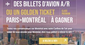 10 billets d'avion AR Paris Montréal à gagner