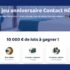 10 séjours dans des Contact Hôtels à gagner (350€ chaque)