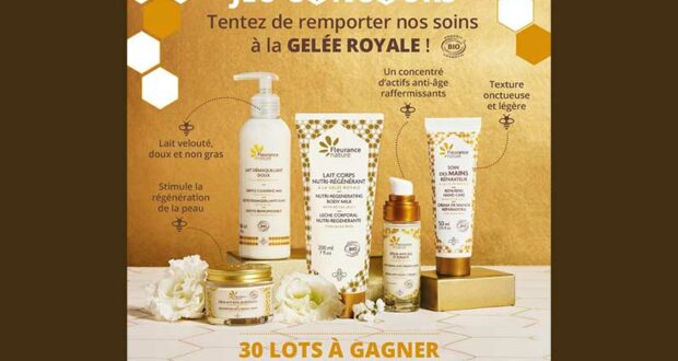 30 gammes de soins Gelée Royale de Fleurance Nature offertes