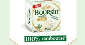 5600 fromages à tartiner Boursin GRATUITS et 100% remboursés