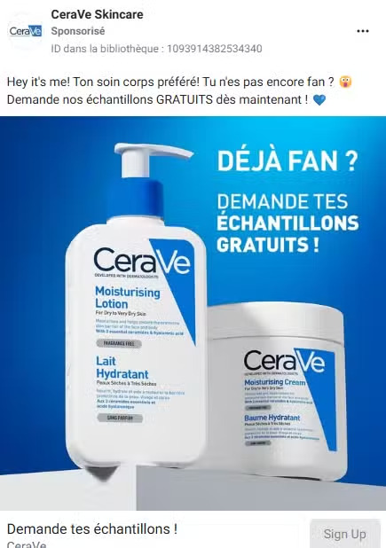 soins hydratants CeraVe